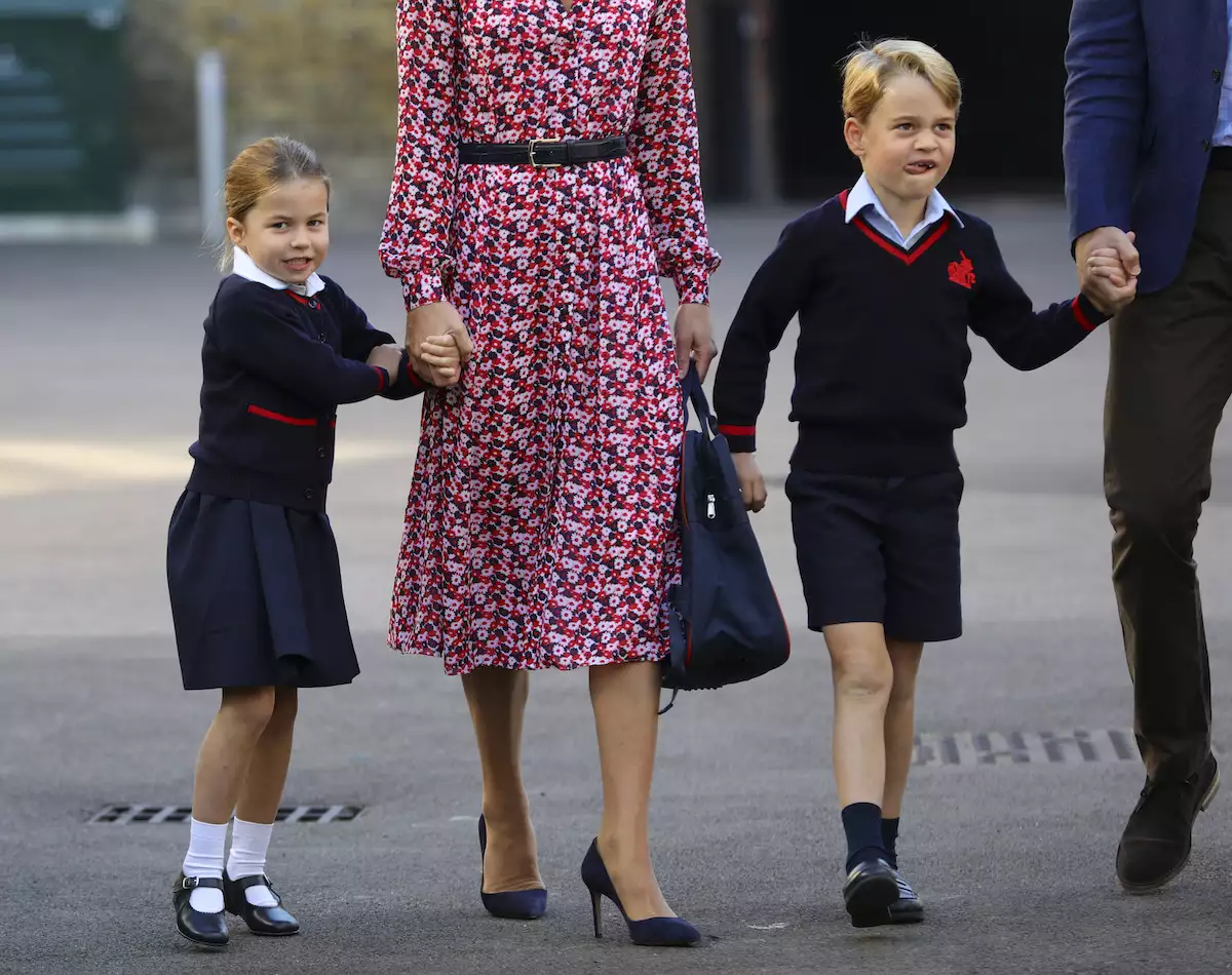 Princess Charlotte's First Day Of School
