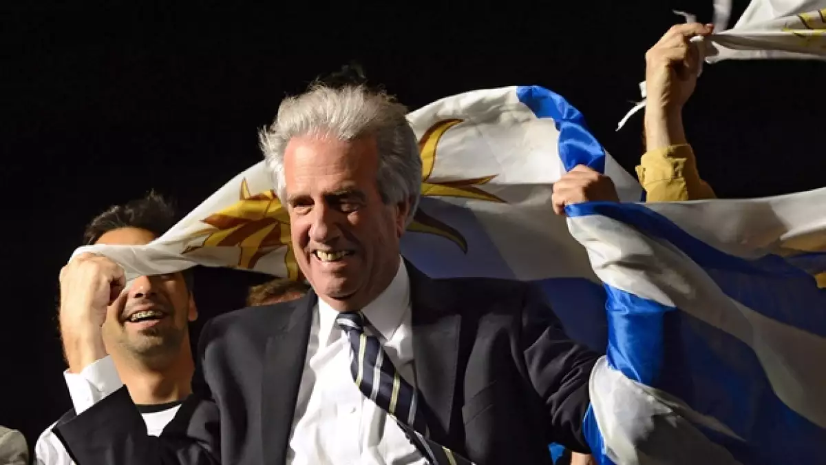 Tabaré Vázquez electo Uruguay