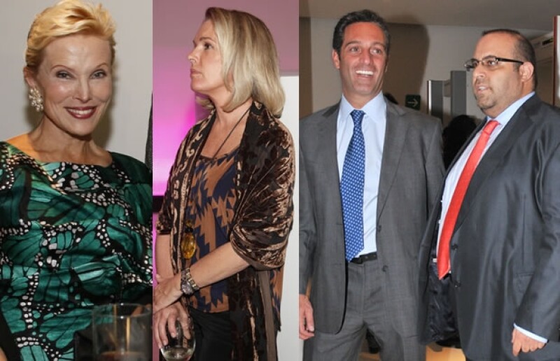 Raquel Bessudo, Sofía Corcuera, Carlos Slim Domit y Pablo Elías.