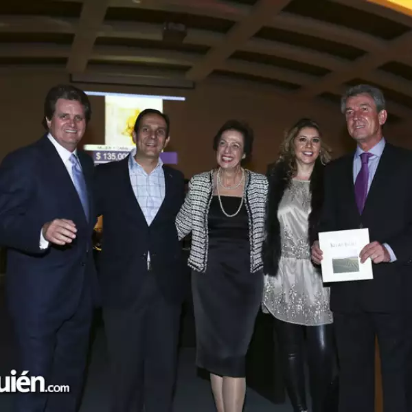 Gabriel Gadsden, Miguel Rivas, Rosario Keller, Paola y Pepe Rivera y Ana Gadsden