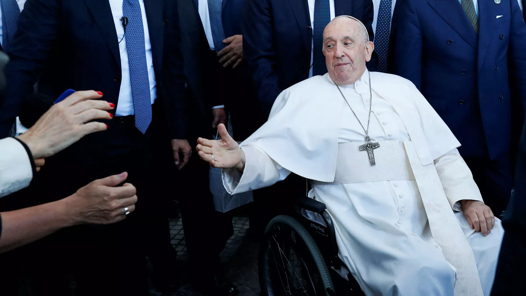 Pope Francis discharged from Gemelli hospital in Rome
