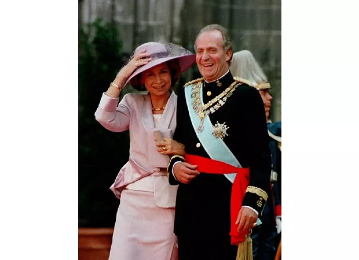 Mejores tiempos, durante la boda de la infanta Cristina e Iñaki Urdangarin.