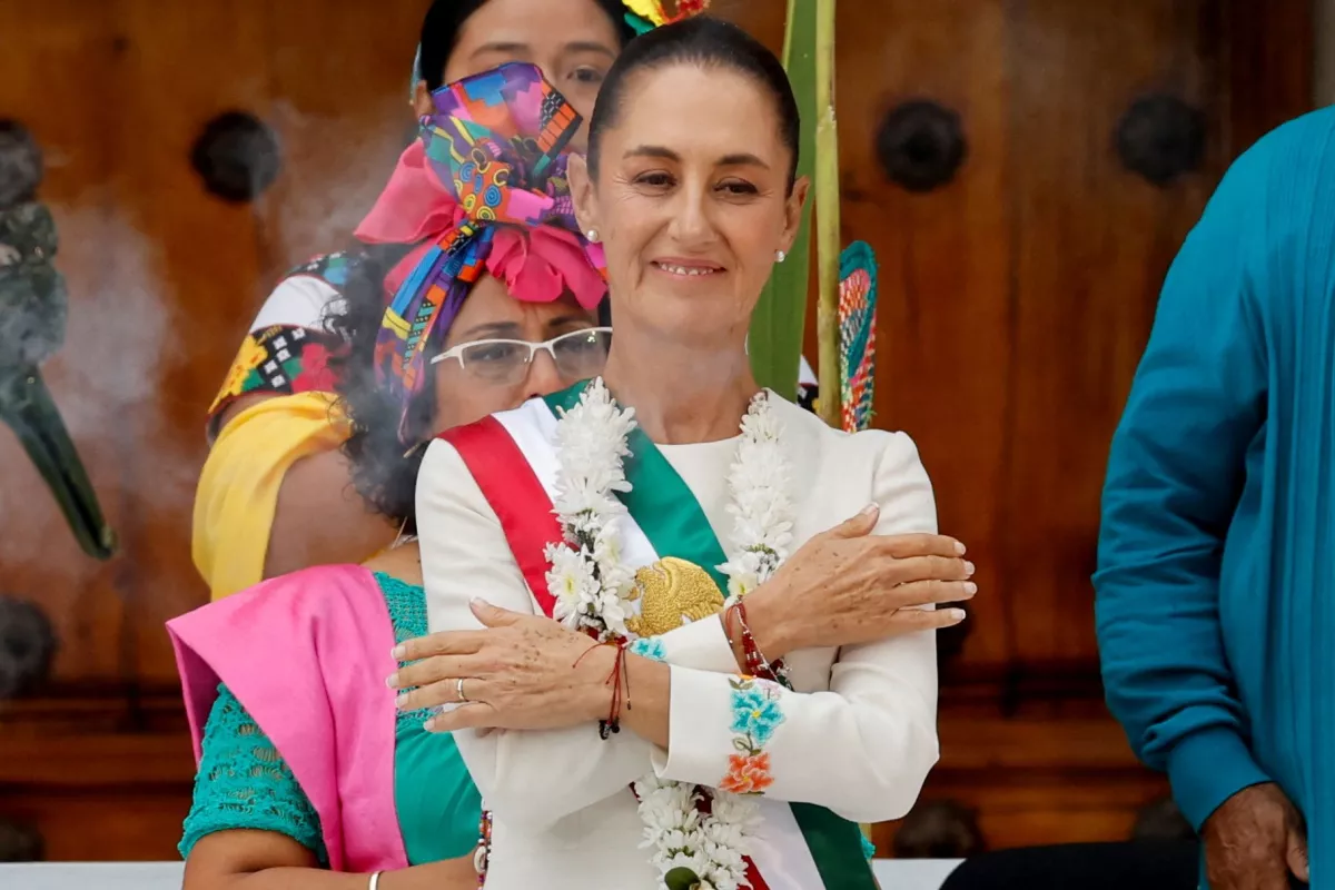Sheinbaum en el Zócalo