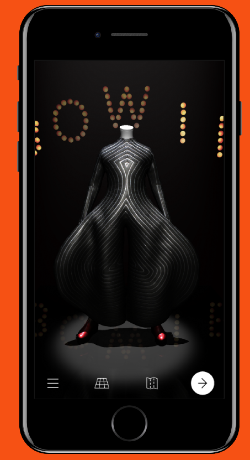 La app 'David Bowie Is' está disponible para los equipos Android y iOS. // Foto: www.davidbowieisreal.com
