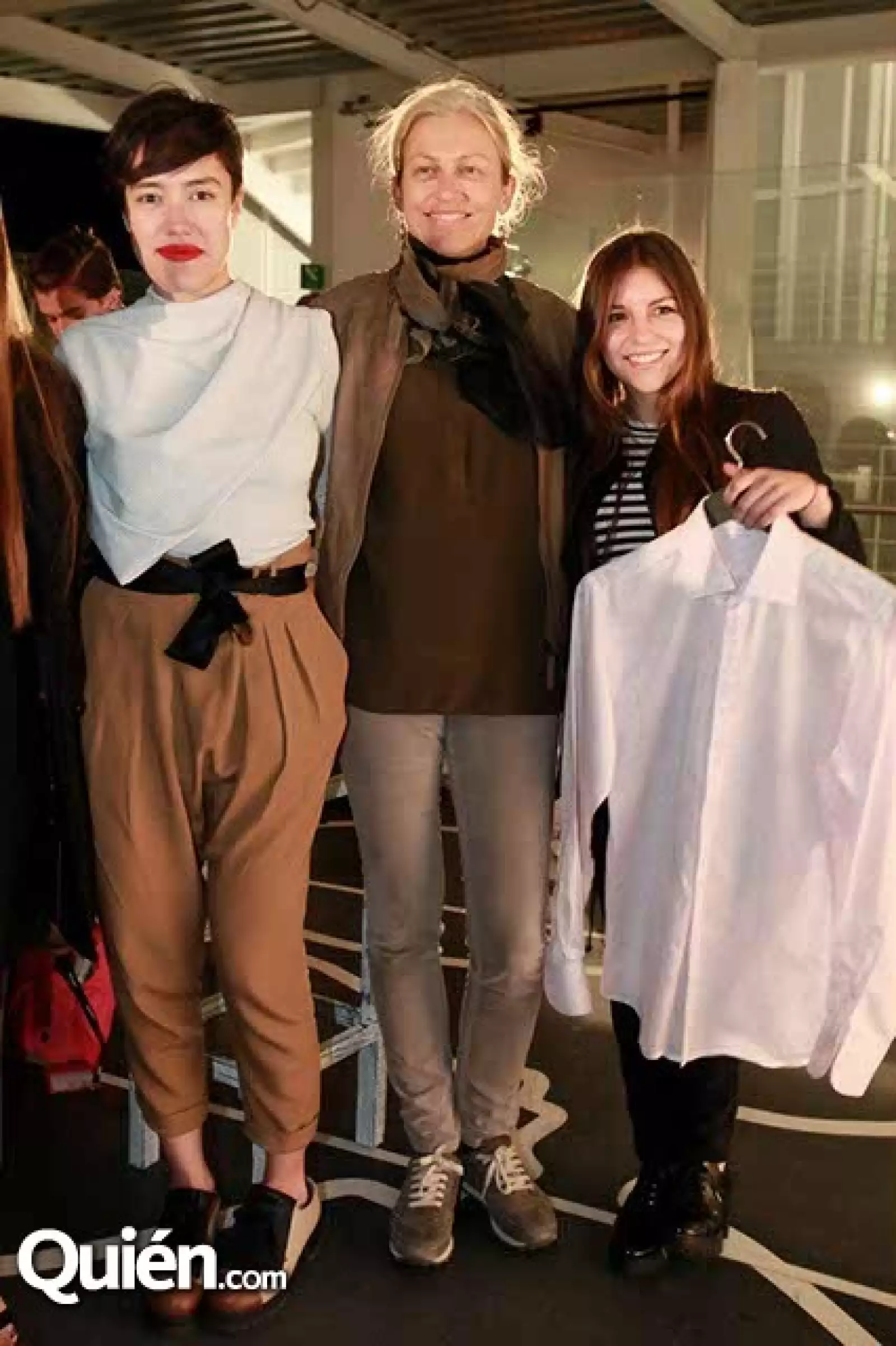 Mónica Mendoza,Kerstin Scheuch y Mónica Pino