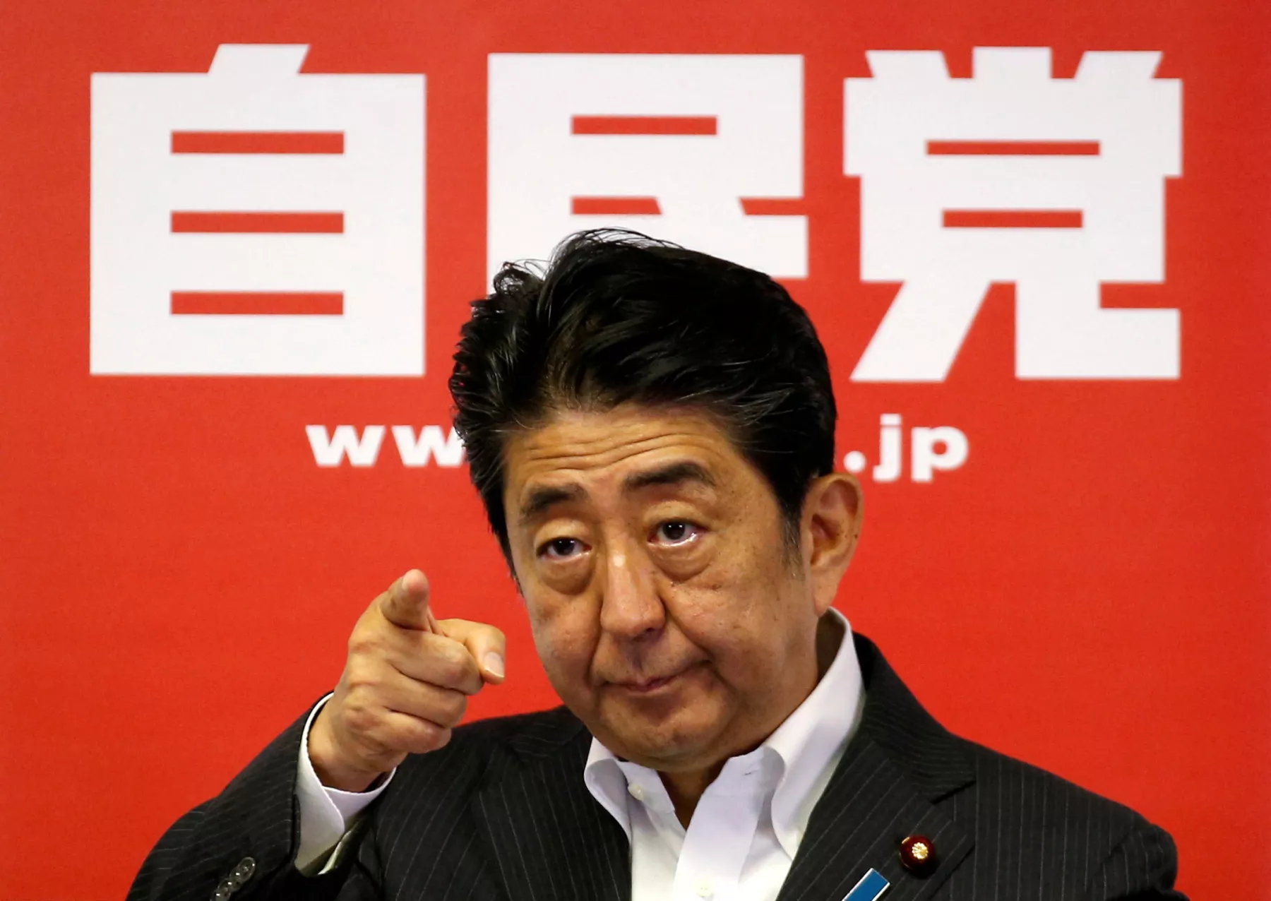 El primer ministro de Japón, Shinzo Abe, da una conferencia de prensa luego de la victoria del Partido Liberal Democrático (PLD)en las elecciones del 11 de julio de 2016. (Foto de archivo)