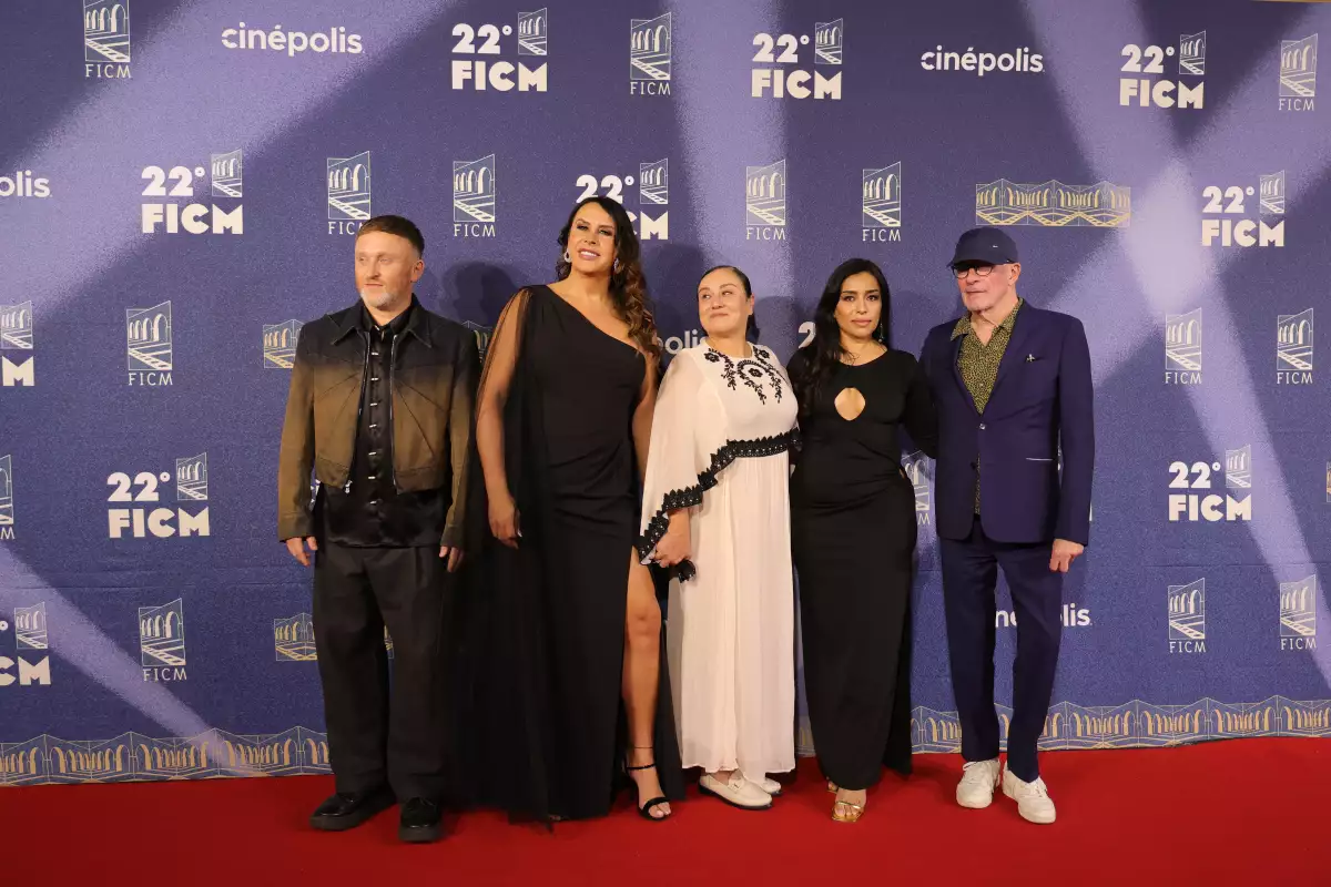 El director, creativos y protagonistas de Emilia Pérez- 