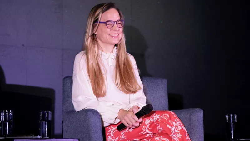 María Teresa Arnal habló sobre el liderazgo. 