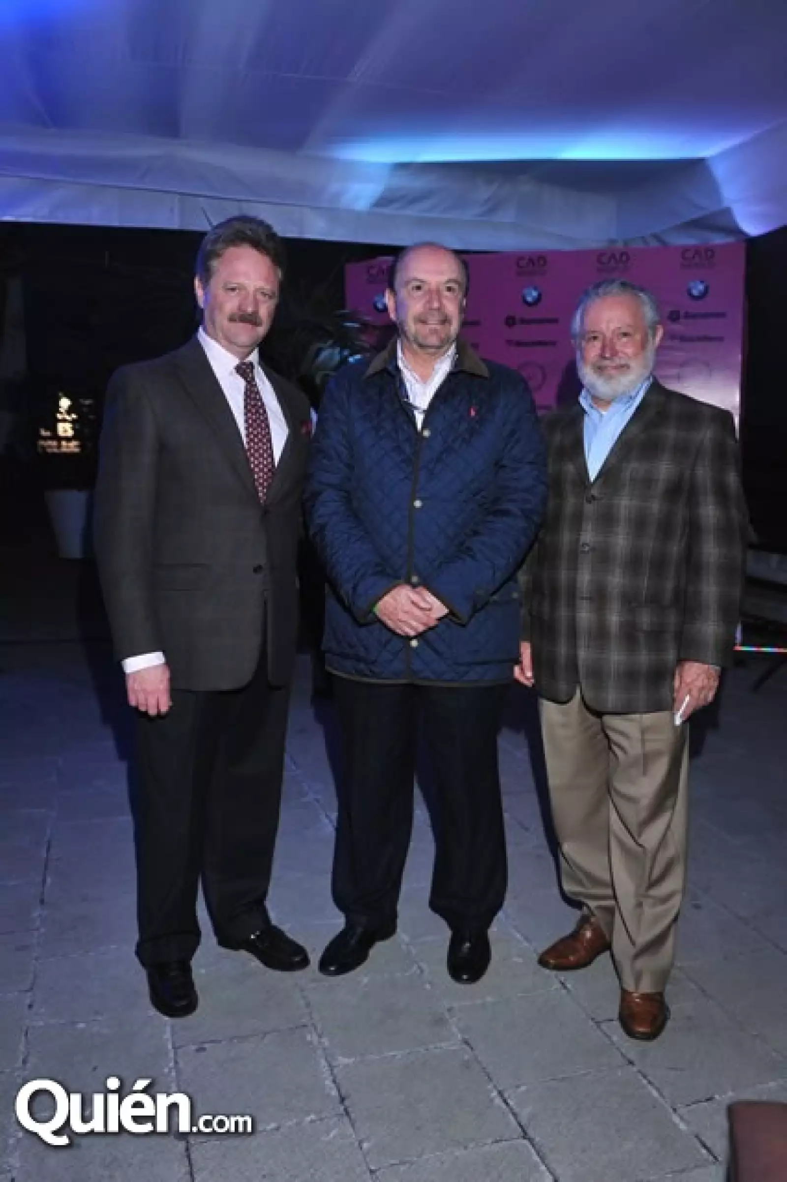 Enrique Paz,Tony Scheffler y José Sandoval