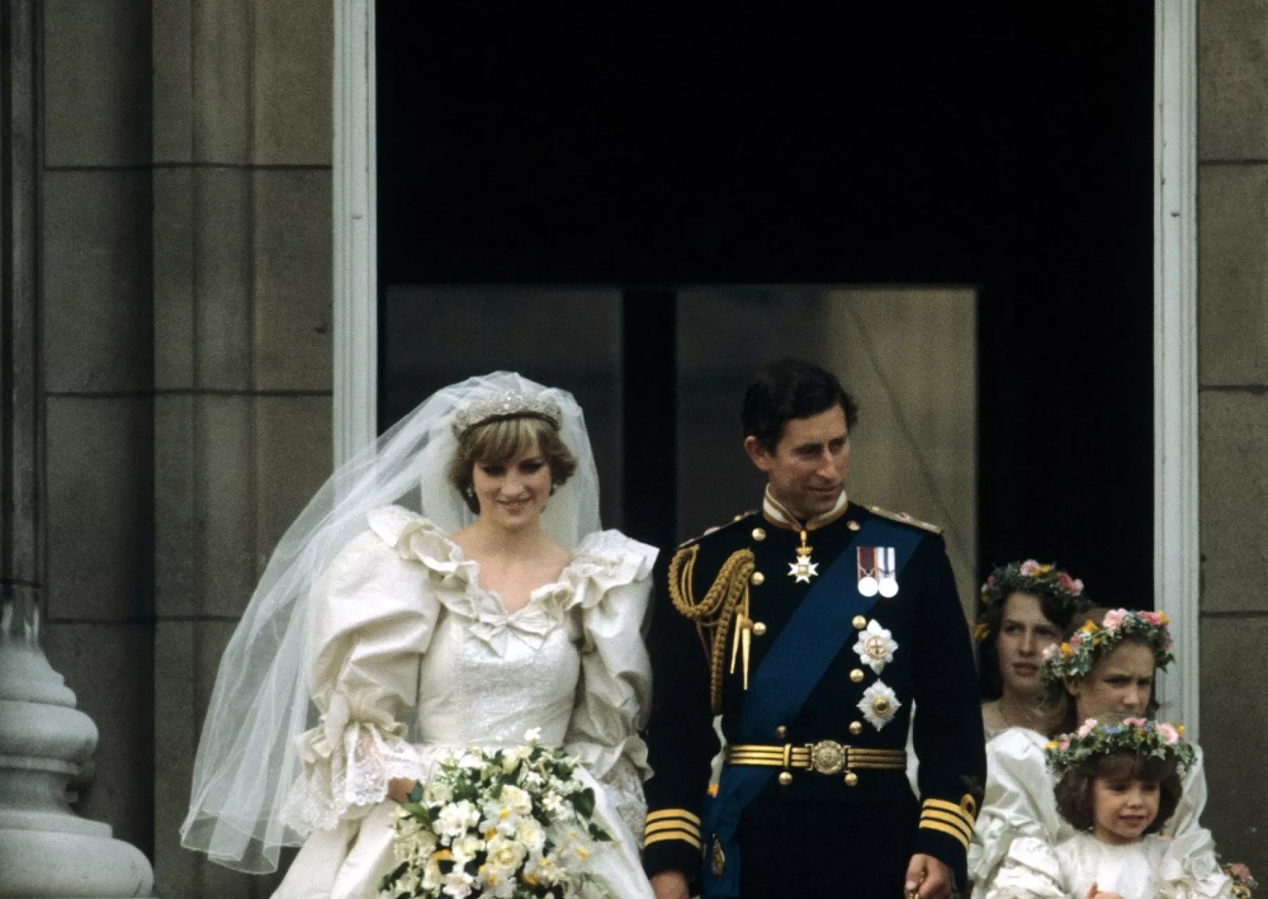 Princesa Diana y el príncipe Carlos