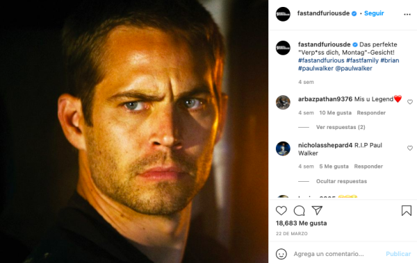 Paul Walker.