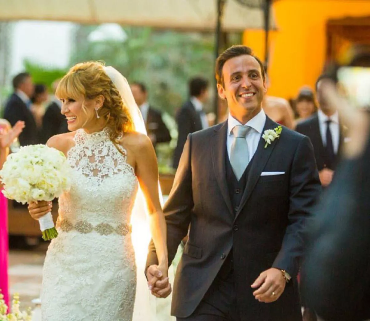 La pareja disfrutará de su luna de miel en un crucero por Singapur y posteriormente se instalarán en Houston, Texas.