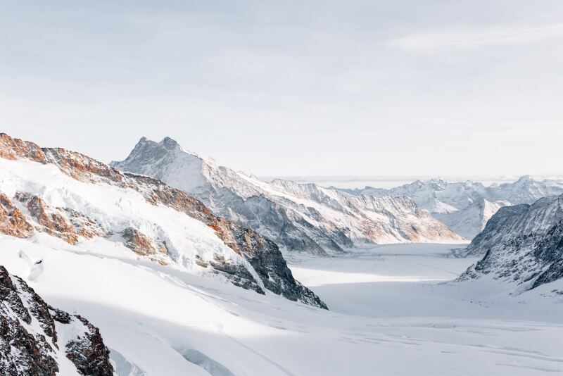Montaña nieve