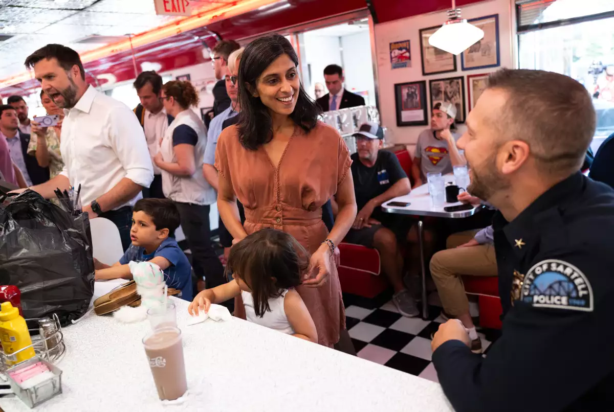 Republican Vice Presidential Nominee JD Vance Campaigns In Minnesota