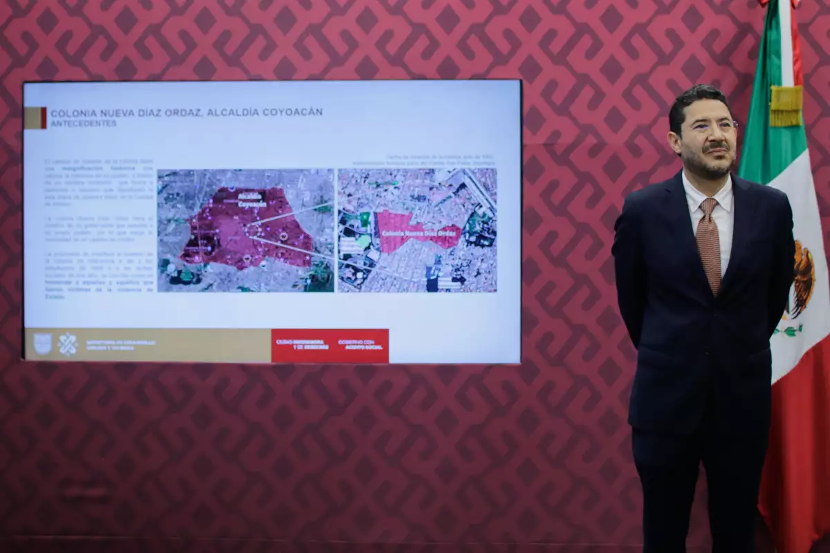 Batres cambia nombre a colonia Nueva Díaz Ordaz de Coyoacán