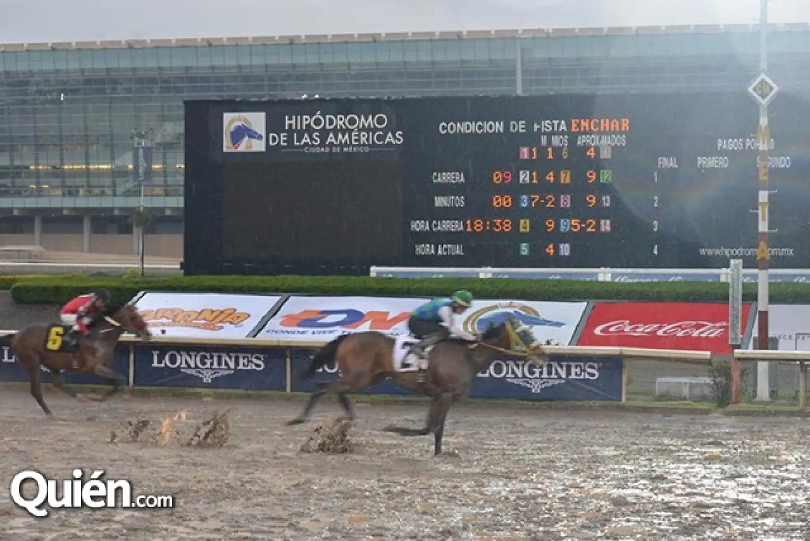 Aspecto del Hipódromo.