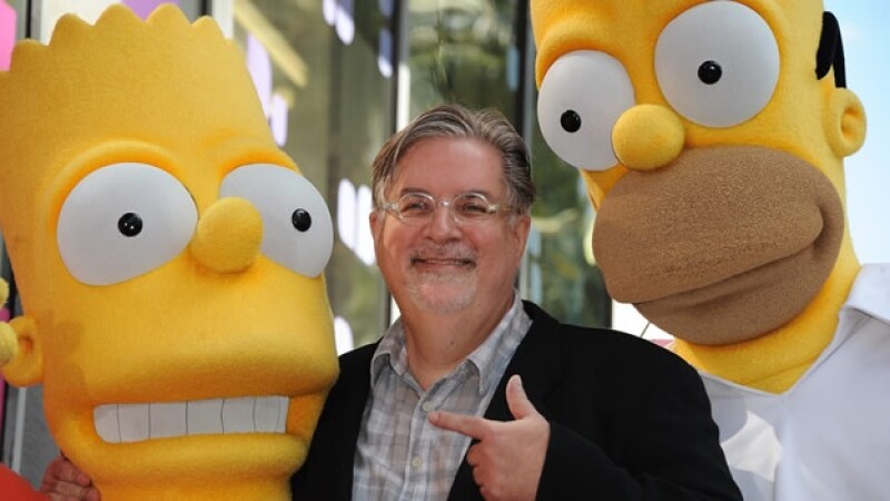 matt groening simpson serie programa bart homero