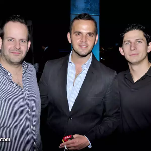 Jaime González, Marco Jiménez y César Elizondo
