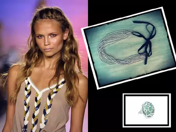 Las headbands de Daniela Cordova están disponibles en la boutique Simona y Cirilo. Anillo Tiffany and Co.