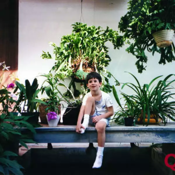 Ian Zambrano en su casa de Puerto Rico