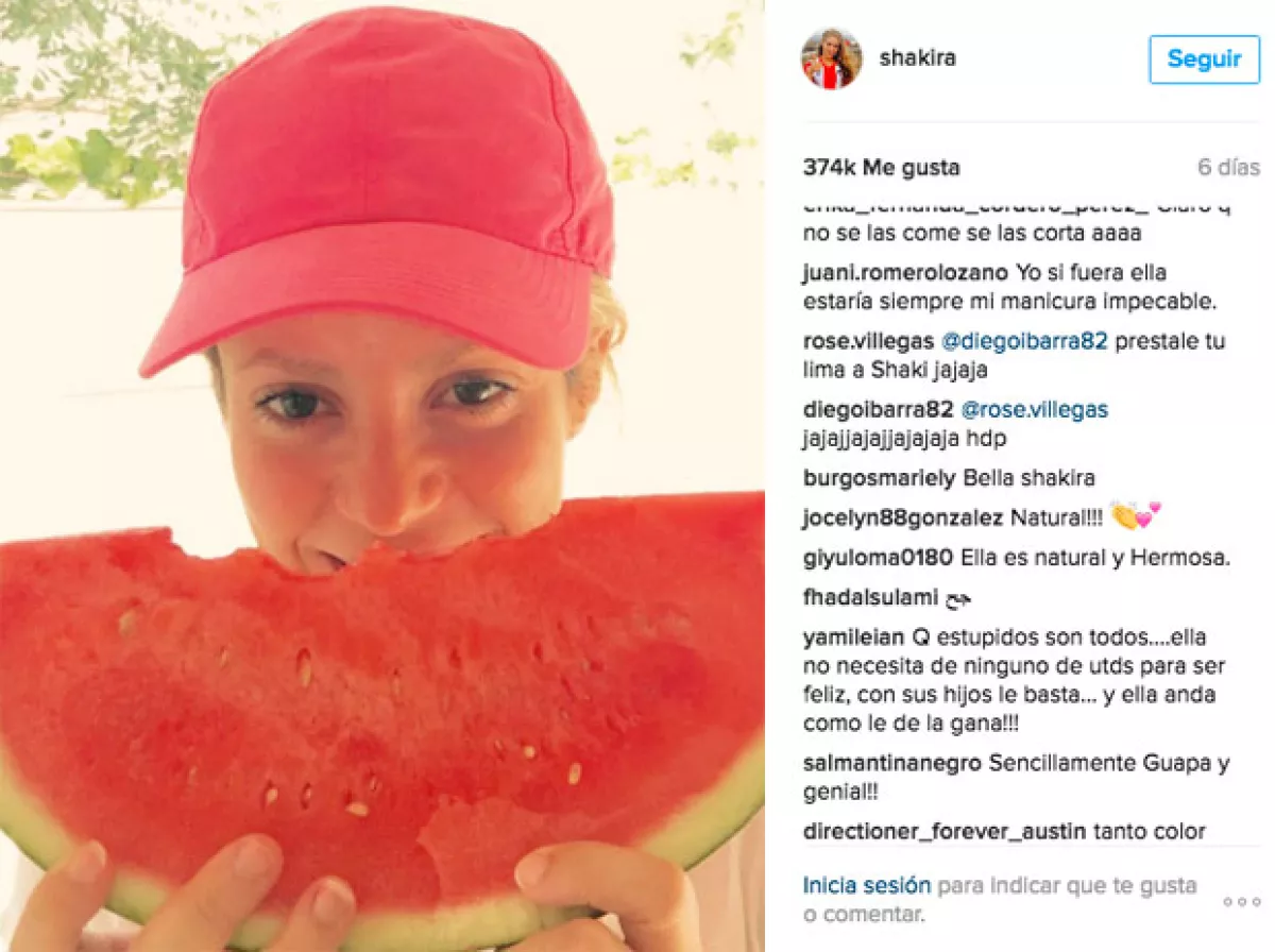 Y estos fueron algunos de los comentarios que hicieron sus followers a sus uñas.