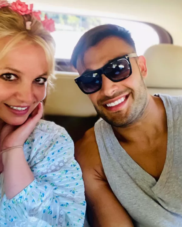 Bitney Spears y Sam Asghari