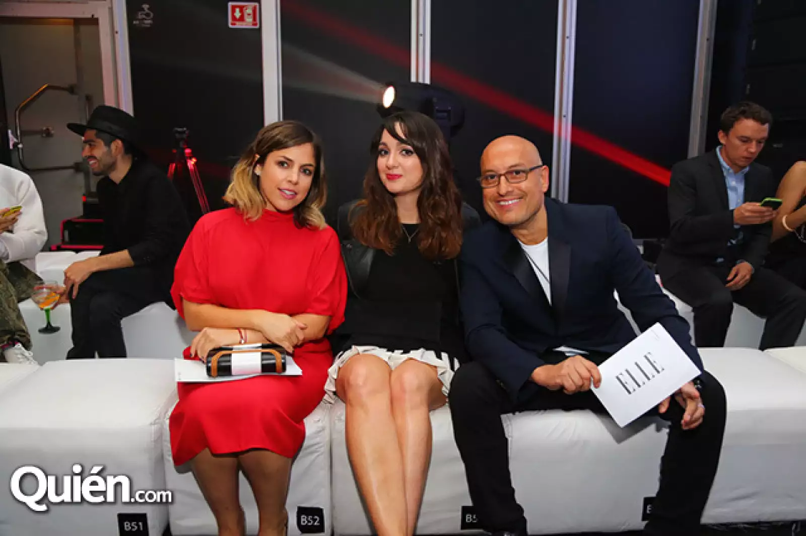 Claudia Cándano,Ileana Rodríguez y Ángel Sánchez