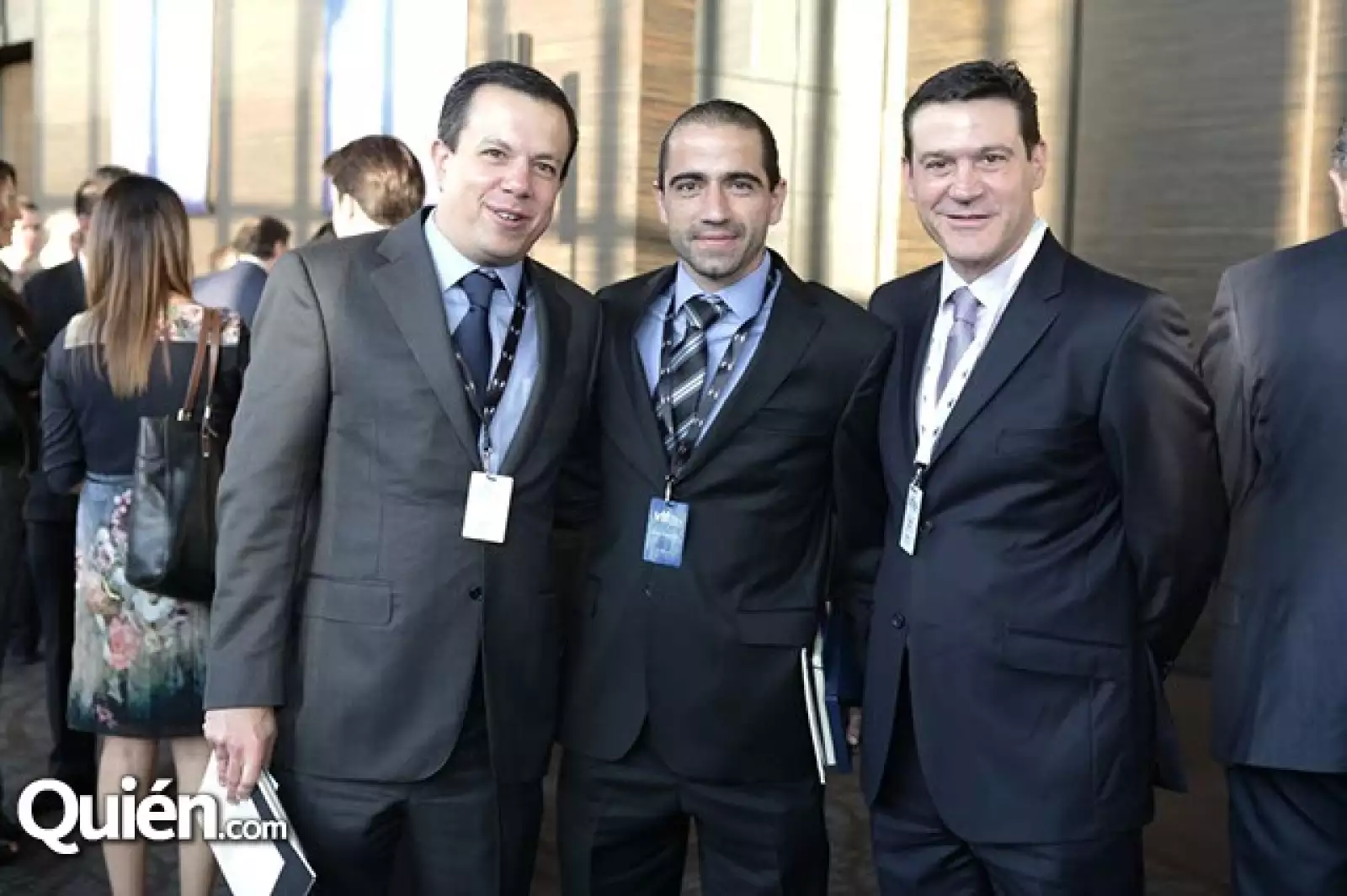 Paul Smith, Emilio Trabulse y Arturo Pérez