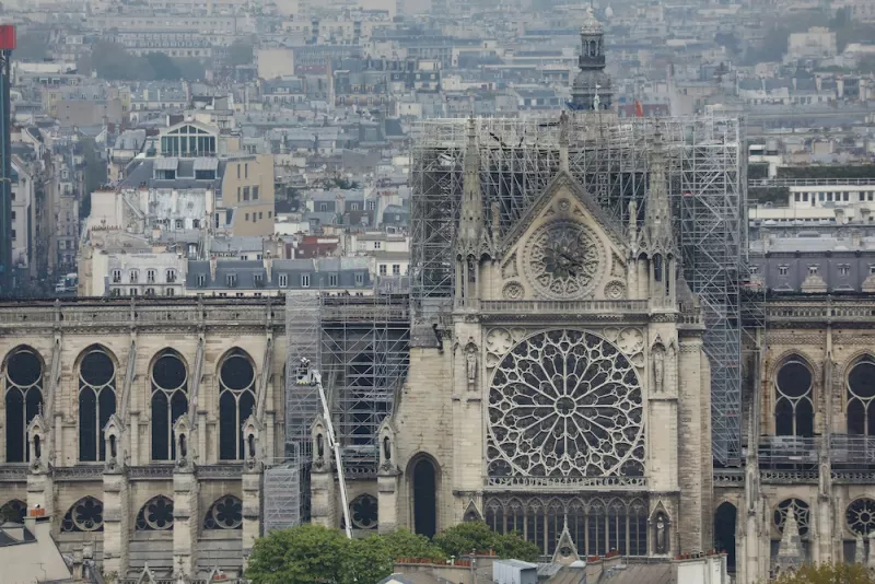 FRANCE-FIRE-NOTRE DAME