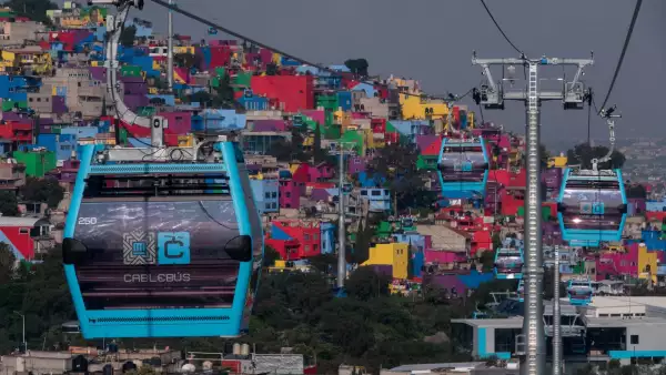 Línea 2 del Cablebús en Iztapalapa. Conoce el protocolo de emergencia en caso de sismo.