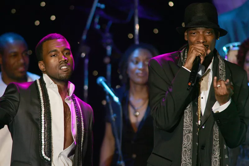 Kanye y Snoop Dog