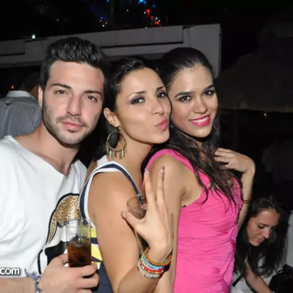 Josepe y Cris Vega e Isabel Palacios