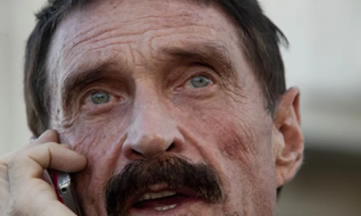 John McAfee no tenía pensamientos suicidas