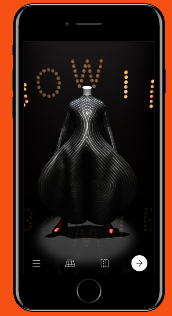 La app 'David Bowie Is' está disponible para los equipos Android y iOS. // Foto: www.davidbowieisreal.com