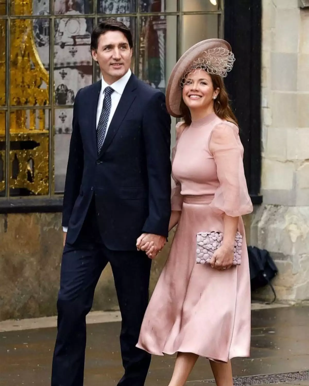 Justin Trudeau, y su esposa, Sophie Gregoire Trudeau