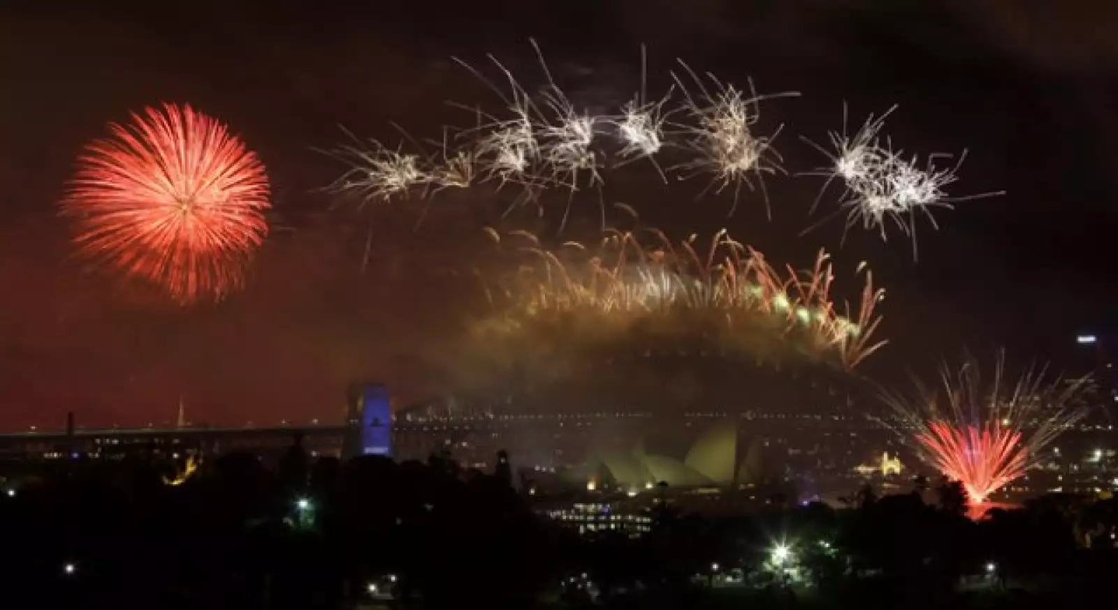 Como ya es costumbre, Australia recibirá el Año Nuevo con su famoso espectáculo pirotécnico.