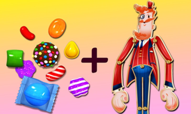 El juego Candy Crush fue la aplicación gratuita con más descargas en 2013. (Foto tomada de facebook.com/CandyCrushSaga)