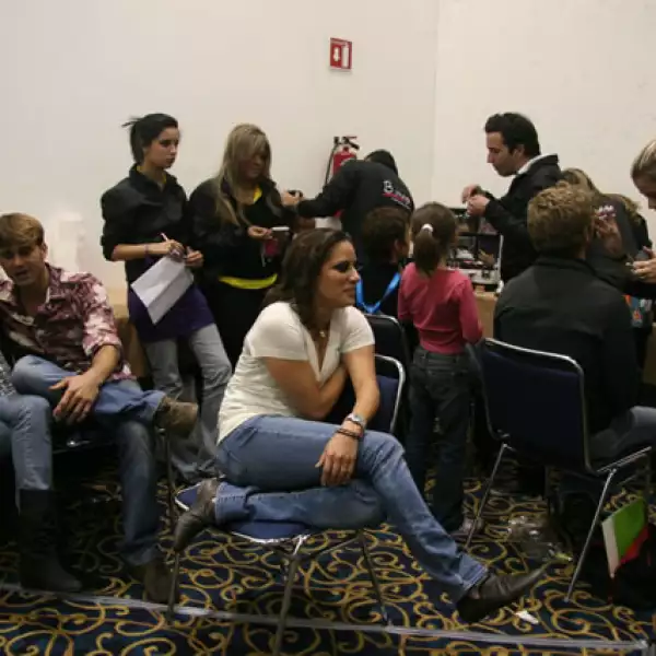 Bacstage Chema Torre.