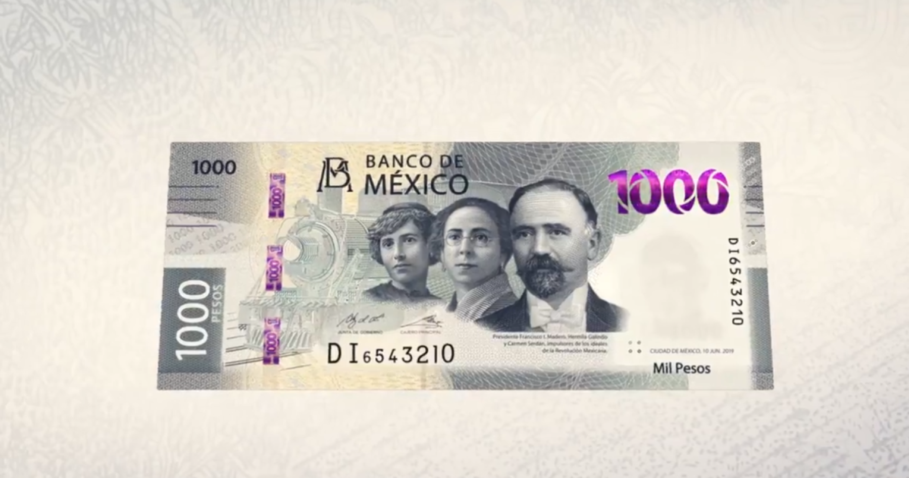 La Revolucion Mexicana Y El Jaguar Llegan Al Nuevo Billete De 1 000 Pesos El nuevo billete de cien pesos fue lanzado oficialmente hoy, en la escuela n°44 josé ignacio gorriti de la localidad de león, en la provincia de jujuy. nuevo billete de 1 000 pesos