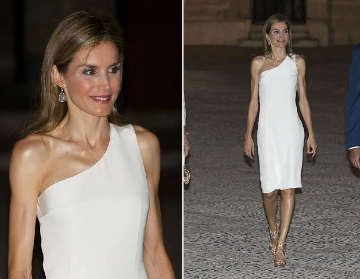 Varias publicaciones europeas han destacado la pérdida de peso de Letizia. Así lució en un evento a principios de este mes.