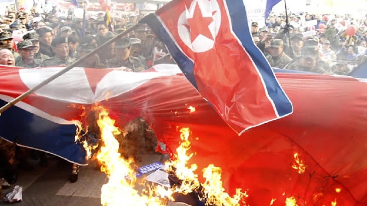 Corea del Norte protestas militares sudcoreanos