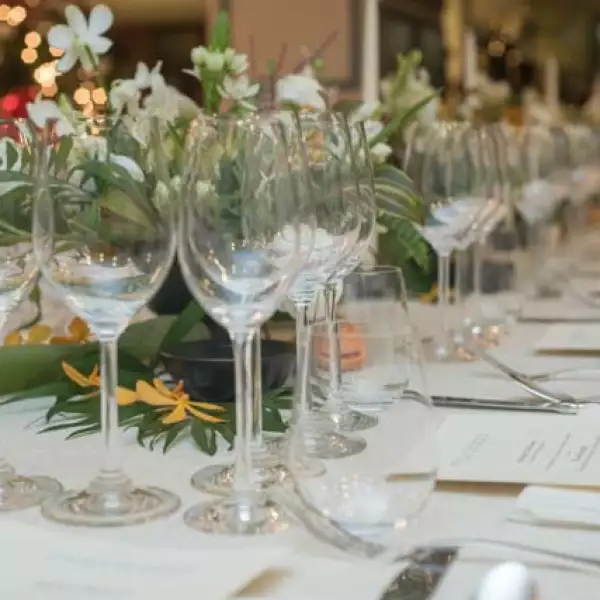 Cena en casa de Paulina Díaz Ordaz