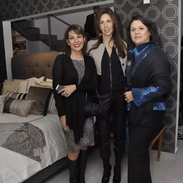 Gaby Gómez-Tagle,Sally Azar y Gabriela Ramos