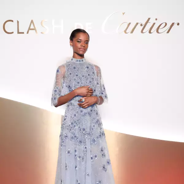 La actriz británica Letitia Wright