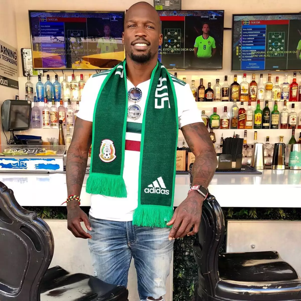 Chad Johnson apoya a la selección