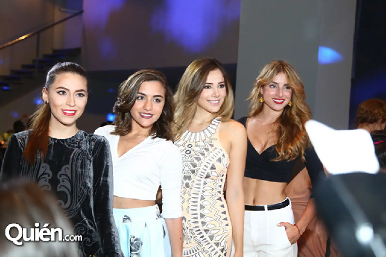 Andrea Nahle,Liz Dieppa,Josselyn Garciglia y Estefanía Ahumada