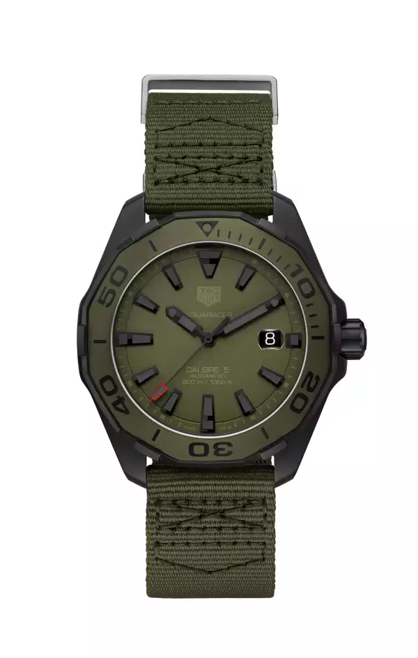 Aquaracer Camouflage modelo caqui, TAG Heuer