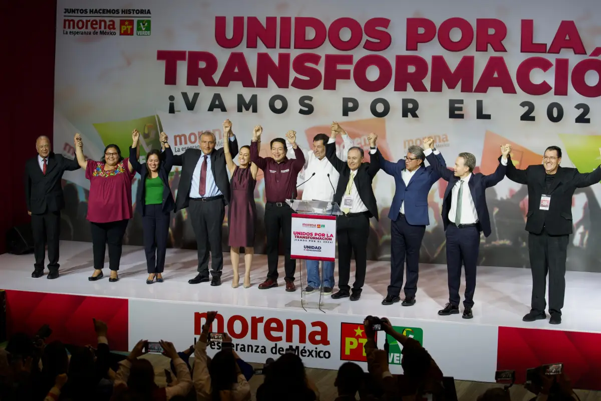 AMLO se pronuncia sobre Claudia Sheinbaum y Ebrard tras encuesta de Morena