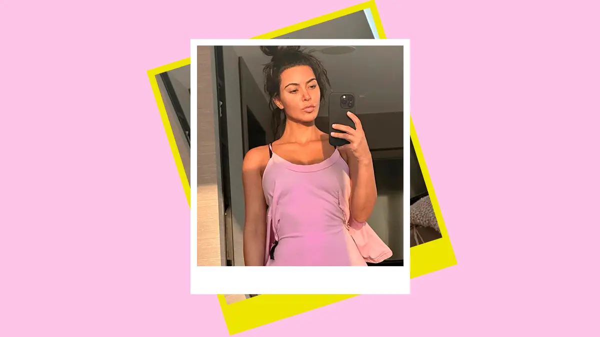 Kim Kardashian demuestra que se le apareció un fantasma en una foto
