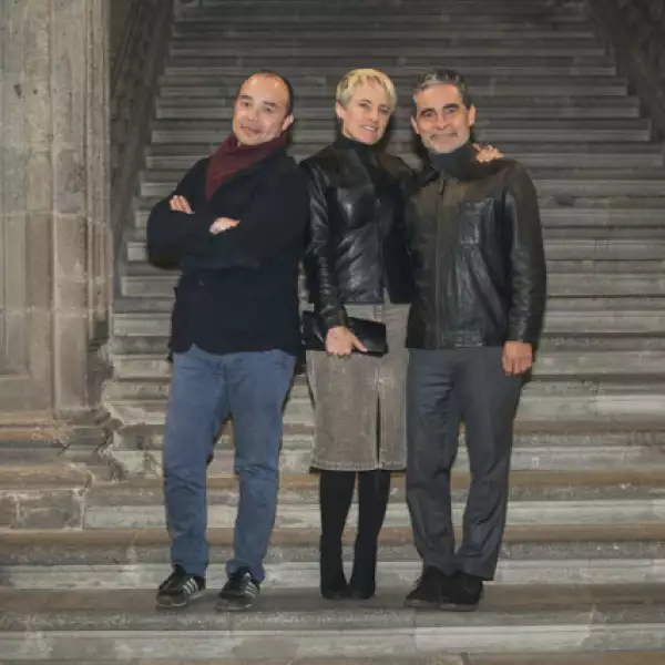 Alejandro Carrasco, María José Romero y Felipe Leal